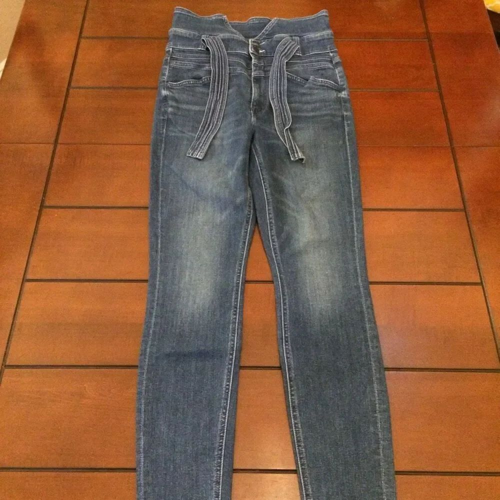 Mother Triple Stack the looker blue jeans 28